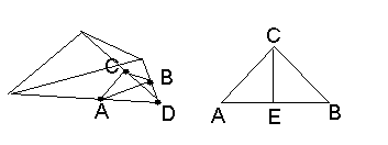 Corner of a dodecahedron from two different views